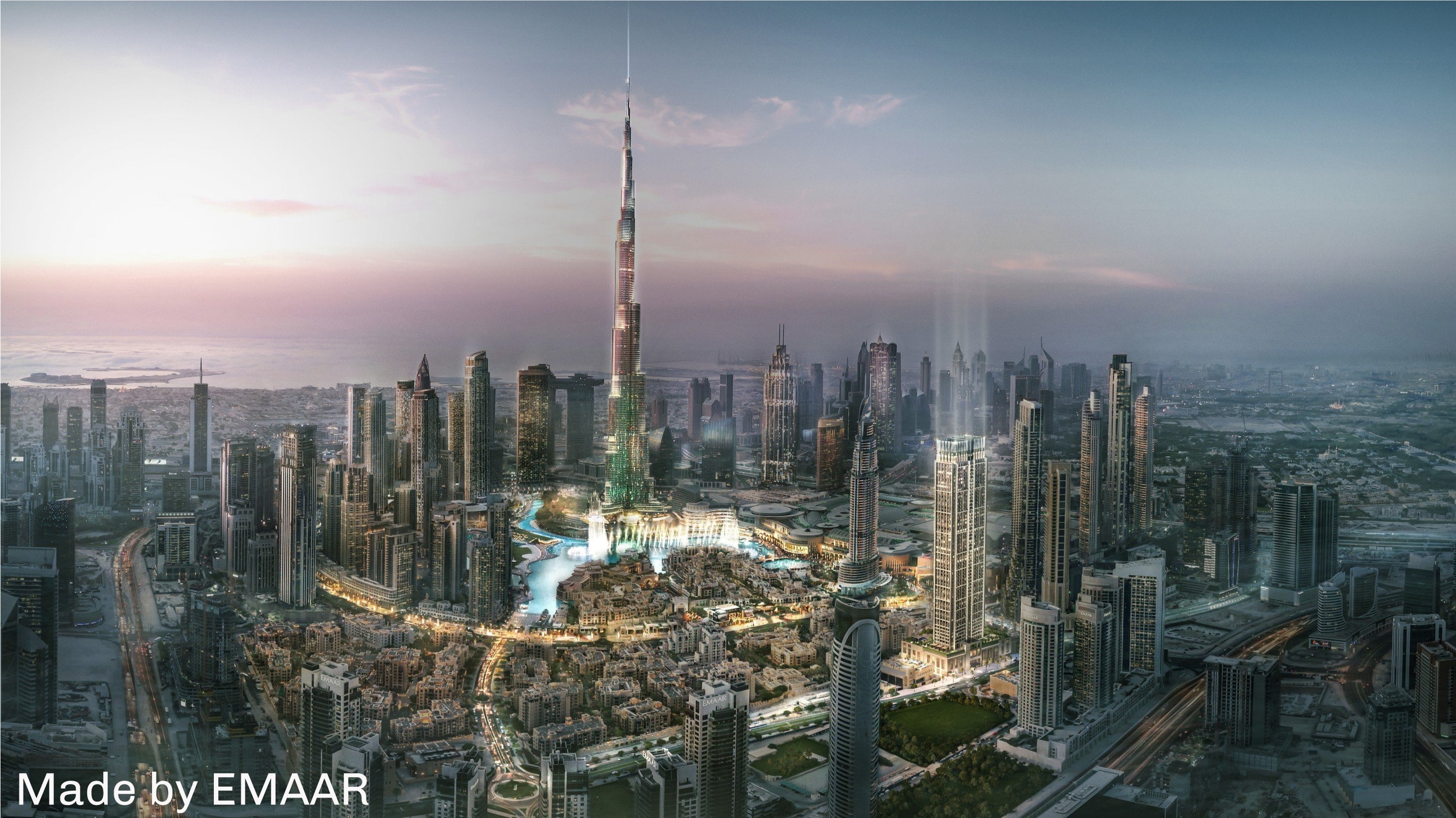 From the builders of the Burj Khalifa